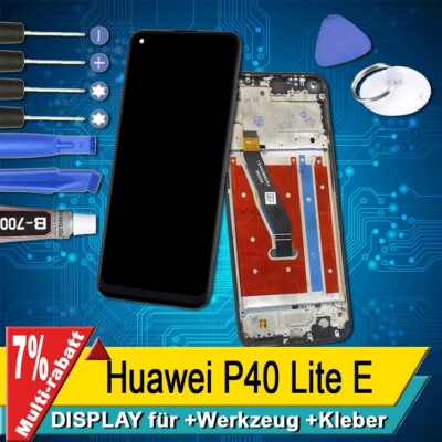 Display Für Huawei P40 Lite E Komplettes Bildschirm Lcd Touch Schwarz Rahmen+