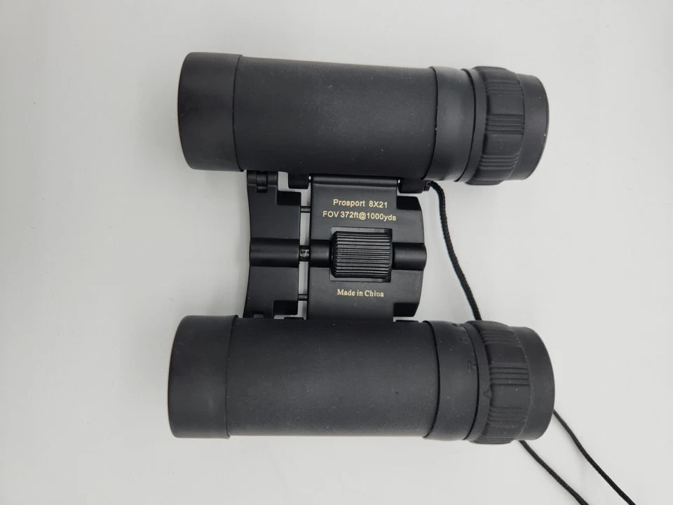 Simmons Model 1156 Binoculars 8x21 FOV 372ft @ 1000YDS W/ Case Great Shape - Image 3 of 4