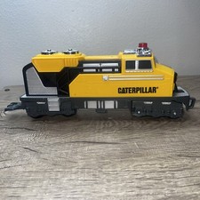 Toy State CATERPILLAR Construction Train Locomotive Engine CAT Tested Works