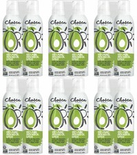 12 Pk Chosen Foods 100 Pure Avocado Oil Spray, Cooking, Dressing, 13.5 oz, Each