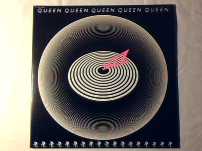 QUEEN Jazz LP SPANIEN + POSTER FREDDIE MERCURY RARISISISMO SEHR SELTEN!!!