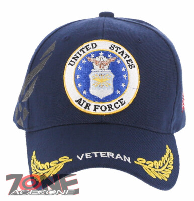 NEW! US AIR FORCE USAF ROUND VETERAN LEAF SHADOW