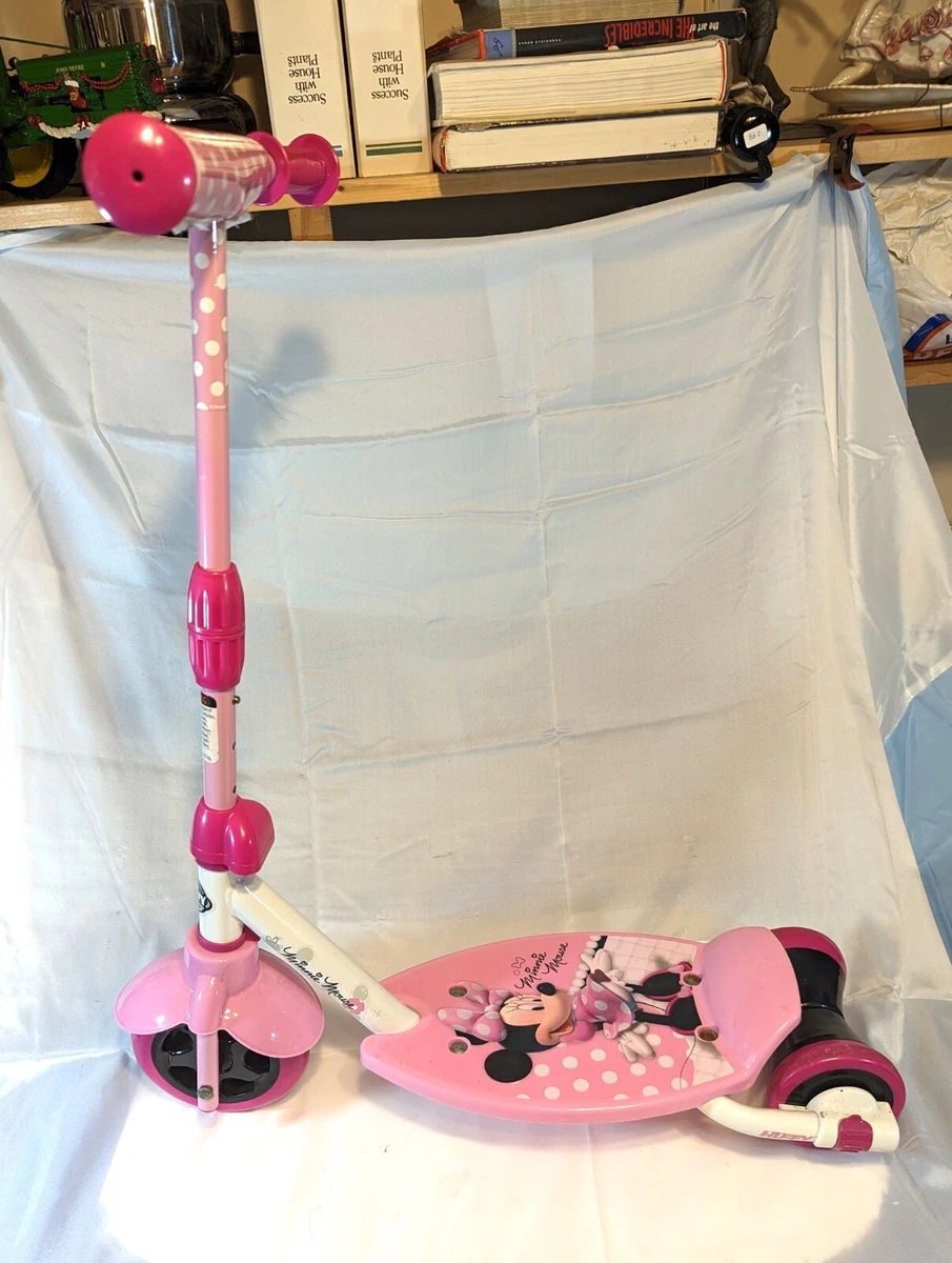 Huffy Disney Junior Minnie 3 2 Grow Scooter Pink 28914384573