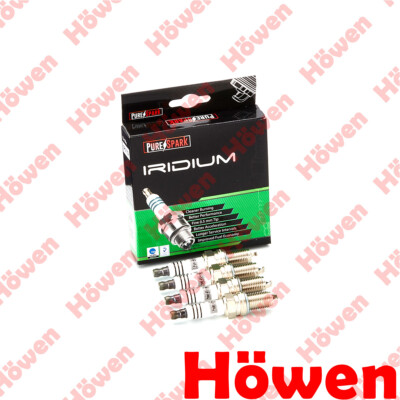 Howen 4X IRIDIUM TIP SPARK PLUGS FOR FIAT PUNTO EVO 1.4 2009-2012