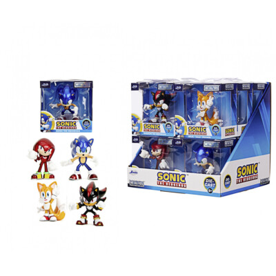 Jada, Sonic the Hedgehhog, Fugures, ca 6 cm, 4fach sortiert