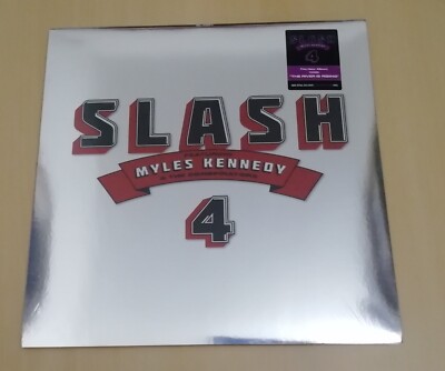 Slash Featuring Myles Kennedy & The Conspirators 4 LP VINILE PURPLE NUOVO NEW 