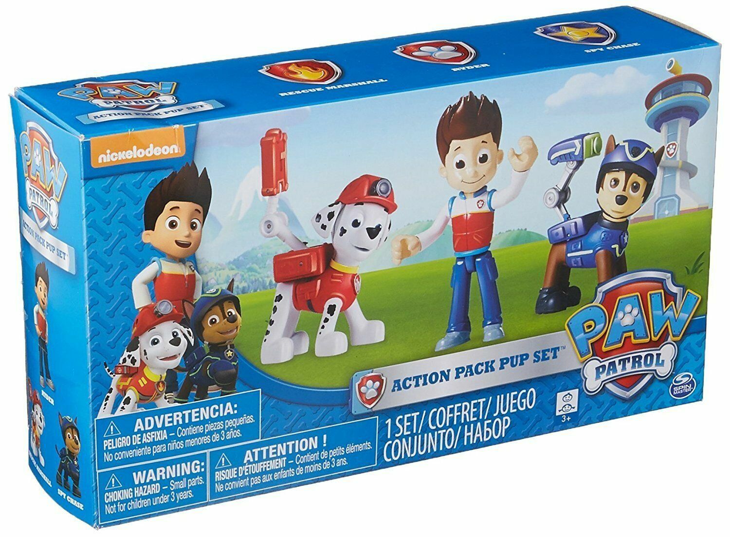 paw patrol figure set