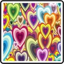 30 Custom Hearts Special Art Personalized Address Labels