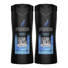 Axe Phoenix Crushed Mint  Rosemary Body Wash, 16oz 473ml Pack of 2 