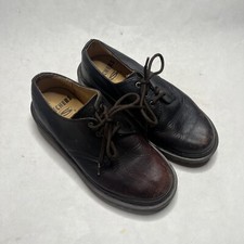 Vintage Skechers 90's USA Leather Oxford Men's Size 4 Brown Chunky Sole