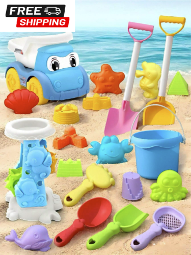 8/16/20pcs Children's Beach Toys, Delicate And Compact, For 3-6 Years Old Kids