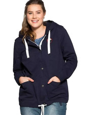 Sheego @ Kaleidoscope Size 18 Navy Casual Short Jacket Versatile £71 Fab