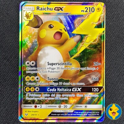 POKÉMON TCG RAICHU GX 20/68 Hidden Fates Holo NM/M £4.56 - UK
