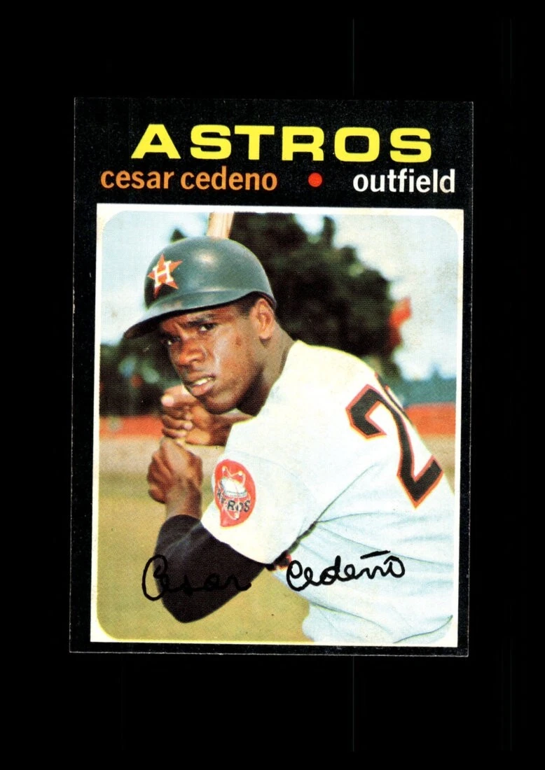 Cesar Cedeno trading card