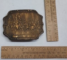 WELL'S FARGO CO EX. - ST. JOSEPH FV 1805 - belt BUCKLE - listing 7527
