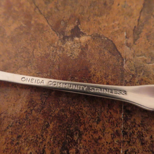Oneida Patrick Henry Set 4 Demitasse Spoons Community Stainless Flatware Lot H - Picture 3 of 4
