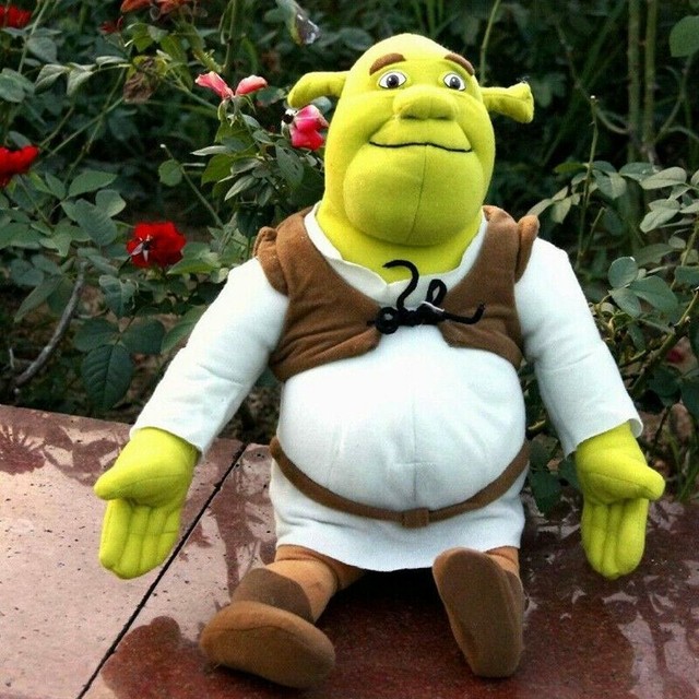 Universal Studios Shrek 4-D Baby Girl Baby Ogre in Blanket Plush New With Tags | eBay