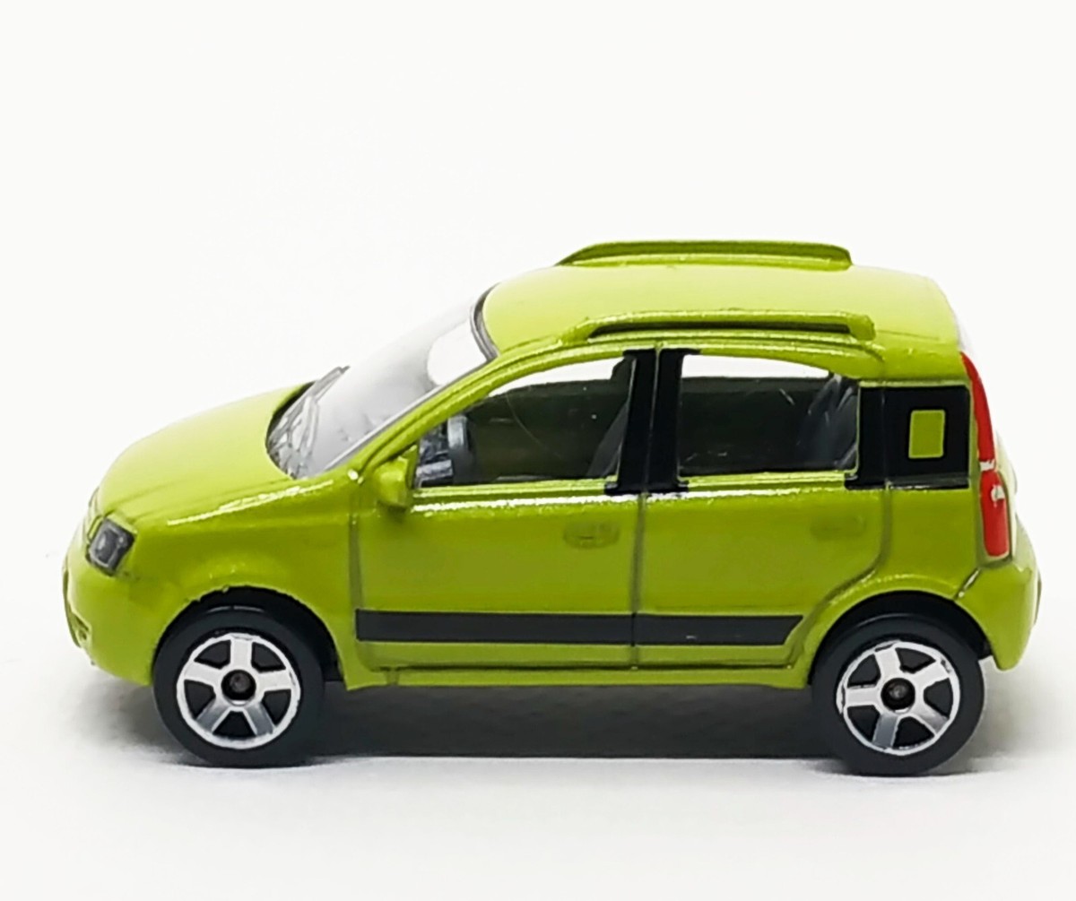 Majorette Fiat Panda 4x4 Green - Wheel 5CS 1:55 (3 inches) no