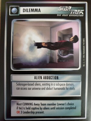 Star Trek CCG BB Premiere Limited 2ND TIER SINGLES Select Your Card NrMt-Mint **