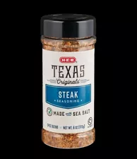 Texas Originals Steak Seasoning Made With Sea Salt 6oz 