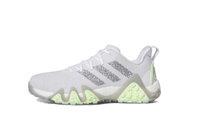New Adidas Code Chaos White/Grey/Lucid Lemon Golf Shoes Men's Size 9 - IF1041