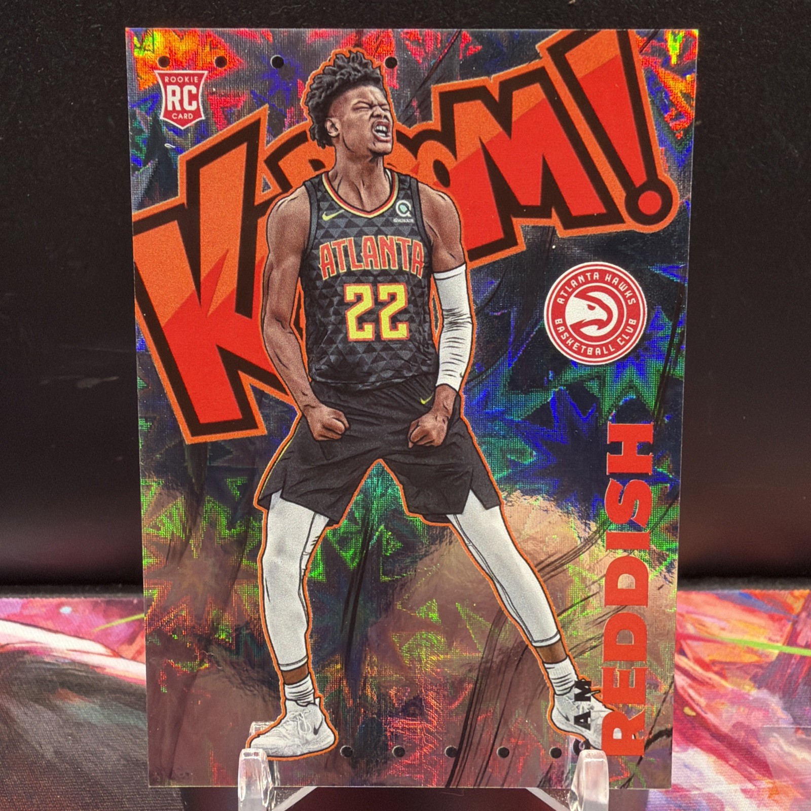 2019-20 Panini Crown Royale Kaboom! Cam Reddish Rookie Card RC Hawks Lakers