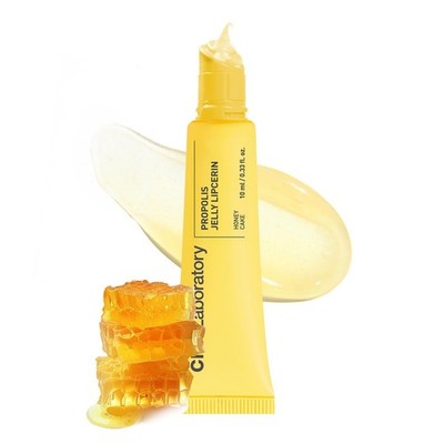 Propolis Jelly Lipcerin  - 01 Honey Cake, Hydrating Lip Balm & Gloss with Man...