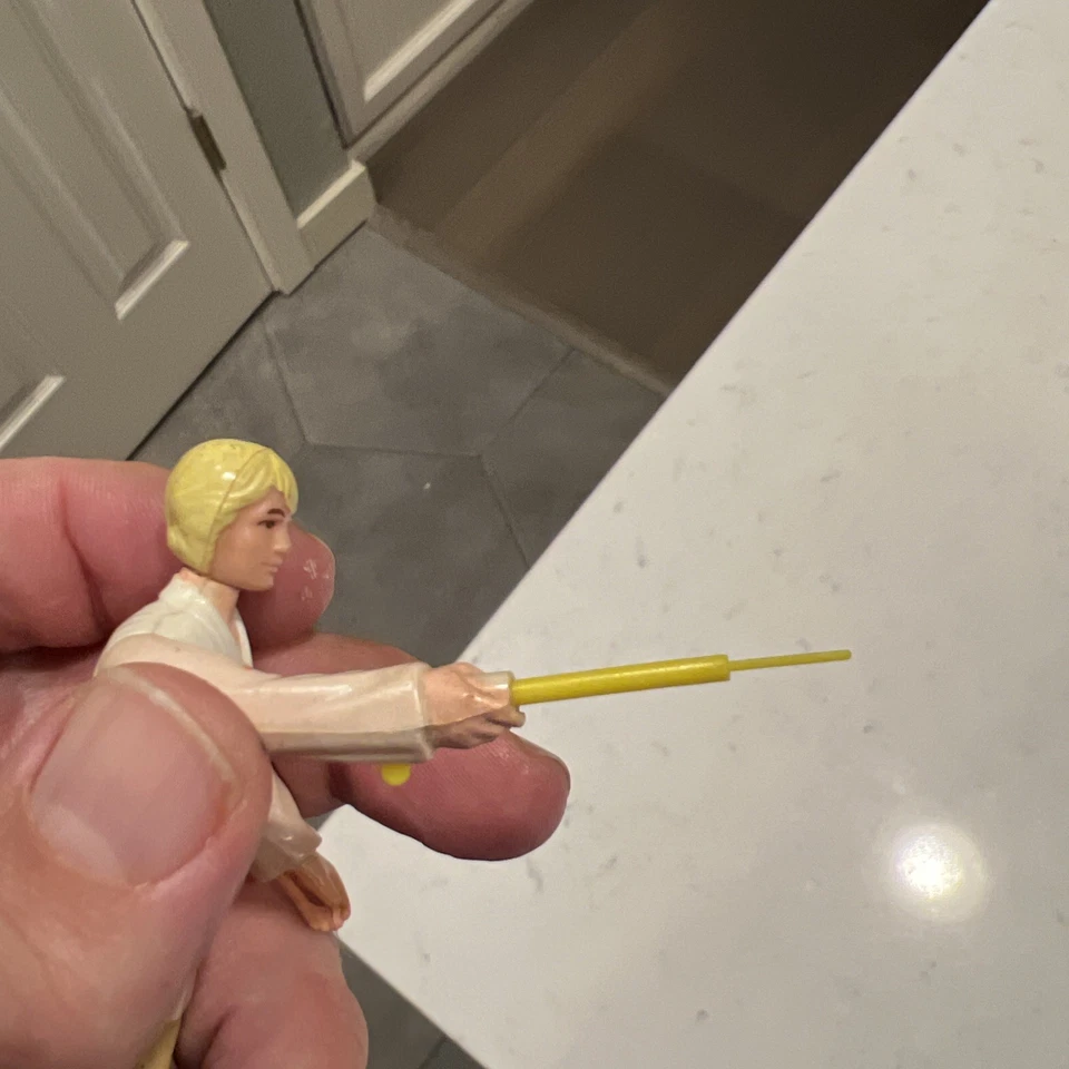 1977 HK Kenner Star Wars Luke Skywalker Farmer Blonde telescopic Lightsaber READ - Image 3 of 4