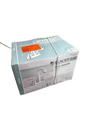 Glacier Bay Irena 4 in. Centerset Dual-Handle Bathroom Faucet in Polished Chrome