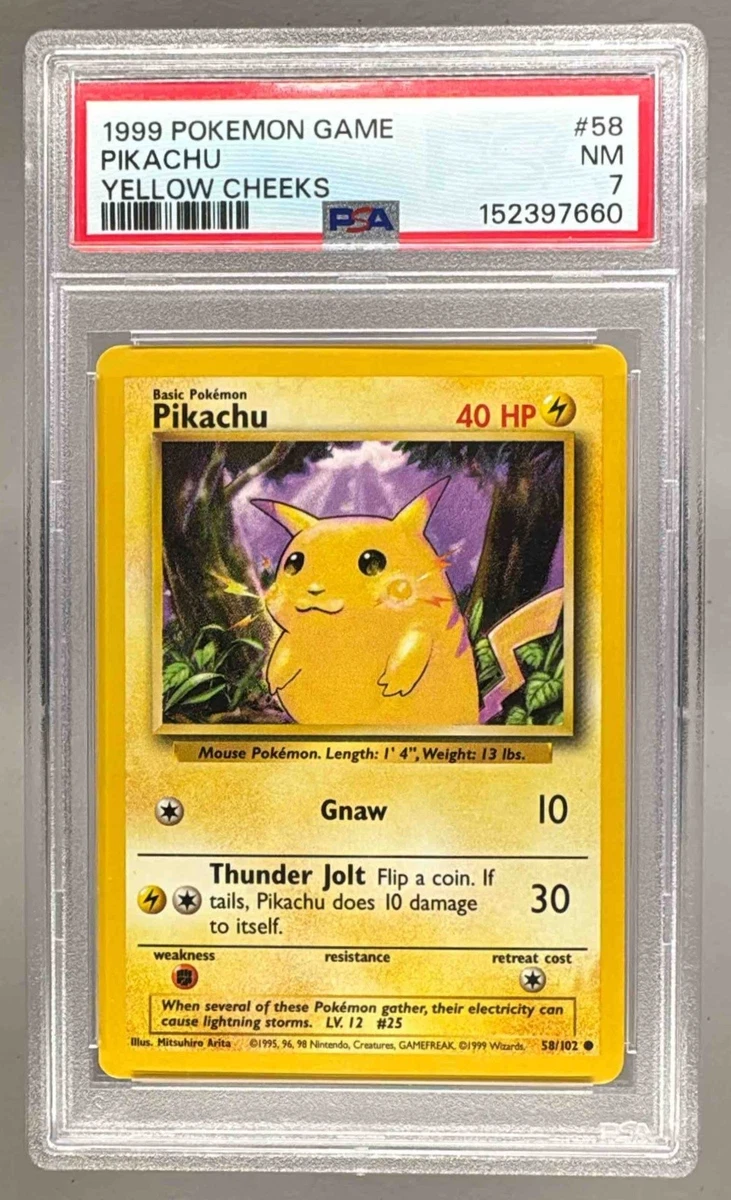 Pikachu Pokémon TCG Professional Sports Authenticator (PSA) Grade
