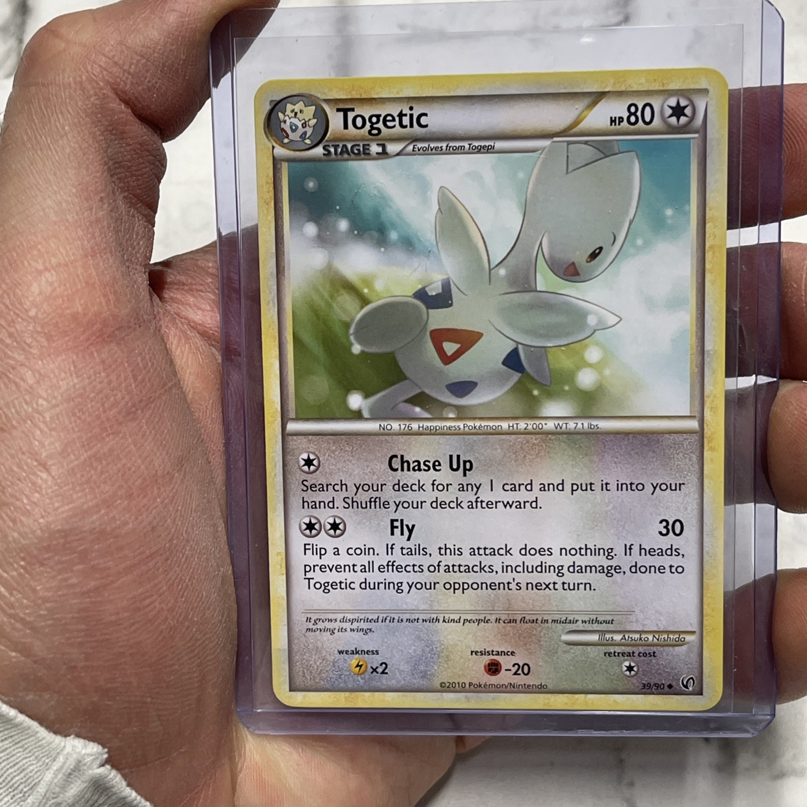 Pokémon Togetic 39/90 Undaunted Regular NM Near Mint Uncommon Nintendo Card TCG