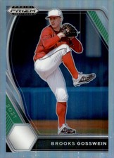 2021 Panini Prizm Draft Picks #PDP124 Brooks Gosswein Silver Prizm