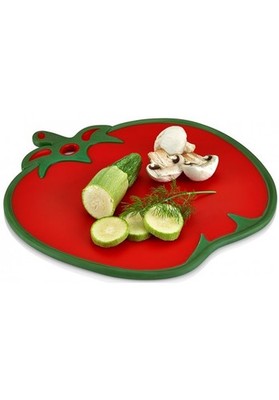 Rutschfestes Schneidebrett in Tomatenform   Küchenschneidebrett