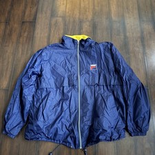 Vintage Fila Track Jacket Huge Back Hit Men  s Sz XL Made in Italy Good Condition