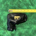 Golden Bear Jack Nicklaus Blade Putter Head Cover Black & Gold Embroidered — photo 6