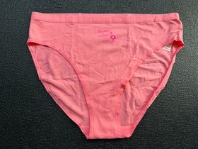 5 Pack Victoria&rsquo;s Secret sz M High Leg Cotton Brief Logo Panty Bundle Lot Set