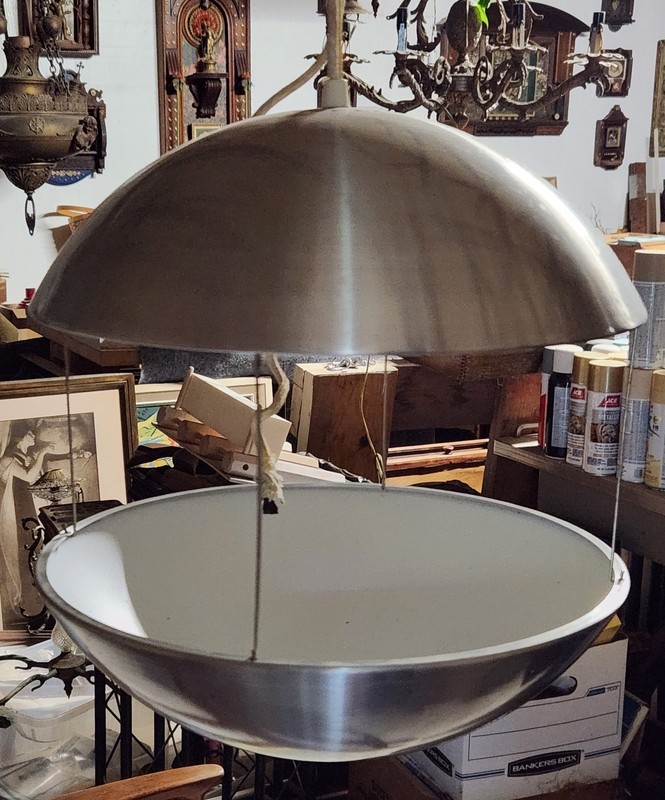 MCM Space Age RS37 "Flower" Lamp Poul Cadovius for Cado Hanging Light Project
