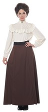 English Suffragette Adult Costume Dress 01305 Period
