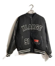 And Logo Varsity Jacket L Size College Style Baseball Sweater