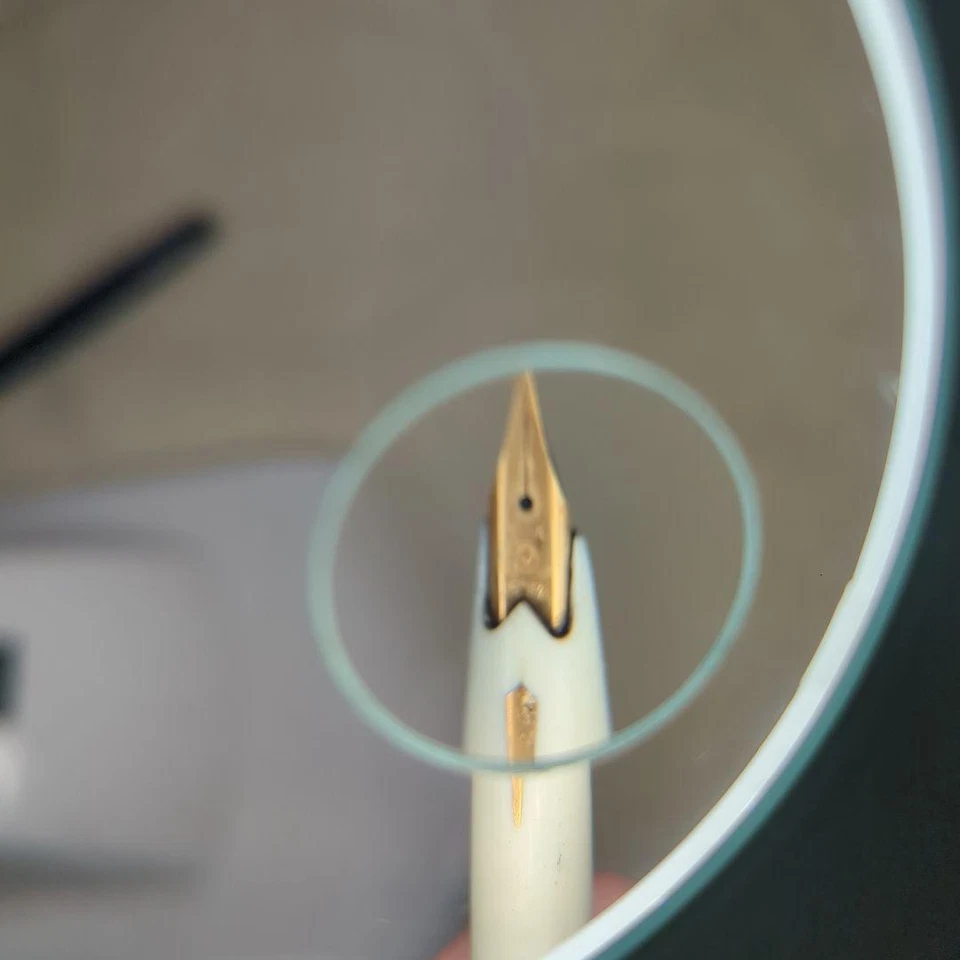 Pluma Estilográfica Pilot Oro 18K Cuero Envuelto Diseño Floral Punta Fina F Foto 4 de 4