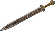 Classic Roman Gladius Latex Sword Cosplay LARP Costume Medieval Foam Prop Replic