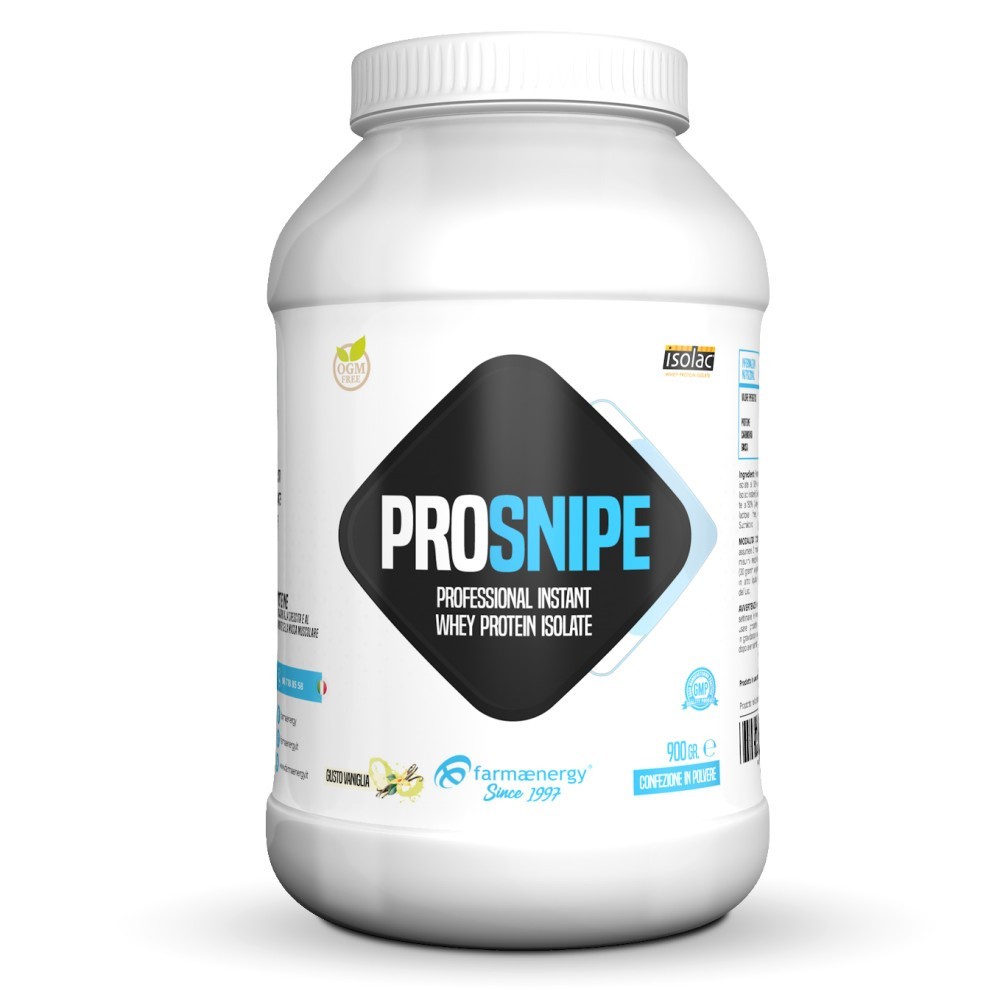 OFFERTA PRO Snipe Whey Isolate 900g - Proteine Pure Isolac® Prezzo Shock