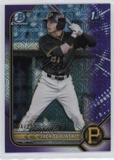 2022 Bowman Chrome Prospects Mega Box Purple Mojo Refractor Jack Suwinski 10jt