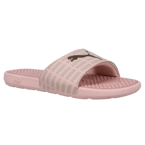 PUMA Cool Cat Echo Logo Slide Womens Size 10 M Casual Sandals 38362302 - Picture 2 of 6