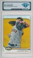 2012 Topps Finest TIM LINCECUM #84 Gold Refractor /50 💎 DSG 9.5 Mint+