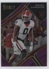 2023 Select Draft Picks Field Level Purple Prizm 11/75 Darnell Washington pe8