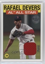 2021 Topps 1986 Topps All-Star Baseball Relics Rafael Devers #86ASRRD 1f7b