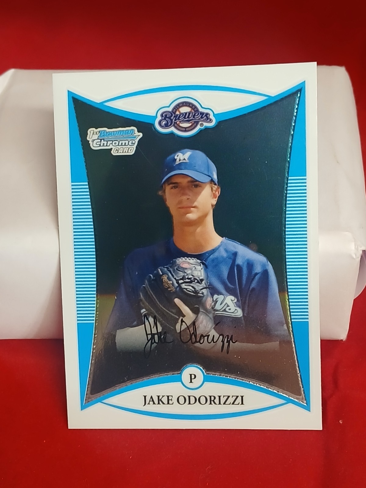 Jake Odorizzi #BDPP51 2008 Bowman Draft Picks & Prospects Baseball Chrome Prospects