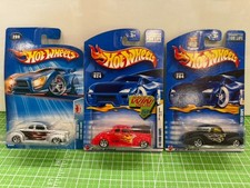 Hot Wheels LOT OF 3 Variations Of The '40 FORD COUPE #208/#024/#204 MOC