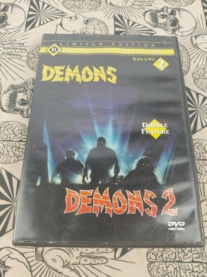 Dario Argento Collection Vol.2 Demons / Demons 2 DVD Complete HTF OOP Tested
